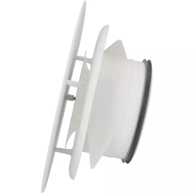 Valvola di ventilazione RLV Imaginair Ø 125 mm - morsetti di fissaggio + anello - bianco