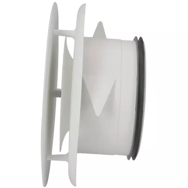 Valvola di ventilazione RLV Imaginair Ø 125 mm - morsetti di fissaggio + anello - bianco