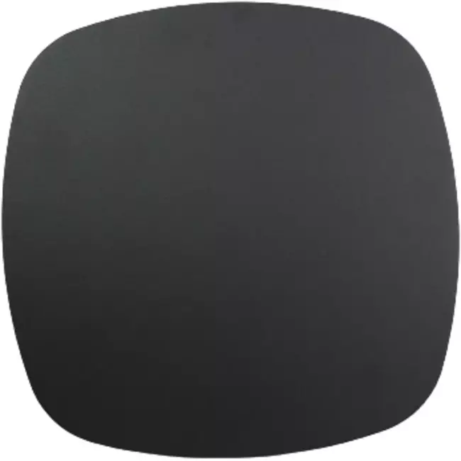 Valvola di ventilazione RLV Imaginair quadrata Ø 125 mm - morsetti di fissaggio + anello - nero