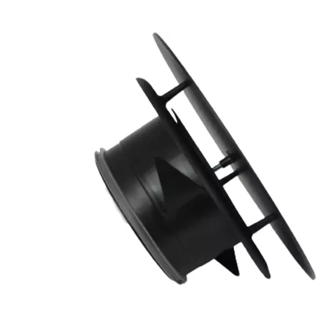 Valvola di ventilazione RLV Imaginair grande Ø 125 mm - morsetti di fissaggio + anello - nero
