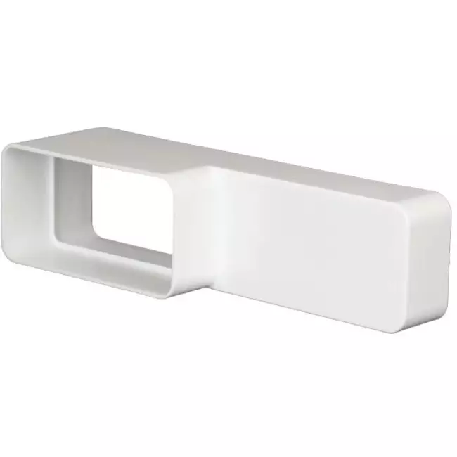 Riduttore rettangolare in plastica da 220x55 a 110x55 mm - KS25-15