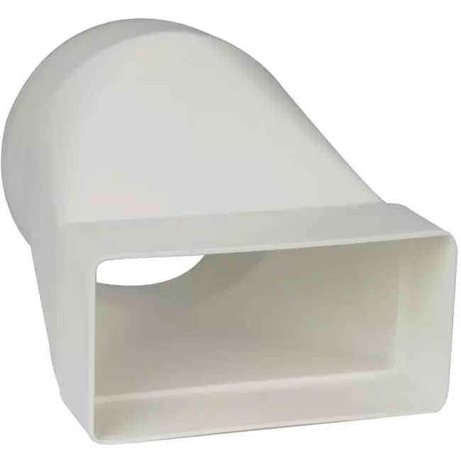 Riduttore in plastica da 110x55 a Ø 100 mm (KSD2)