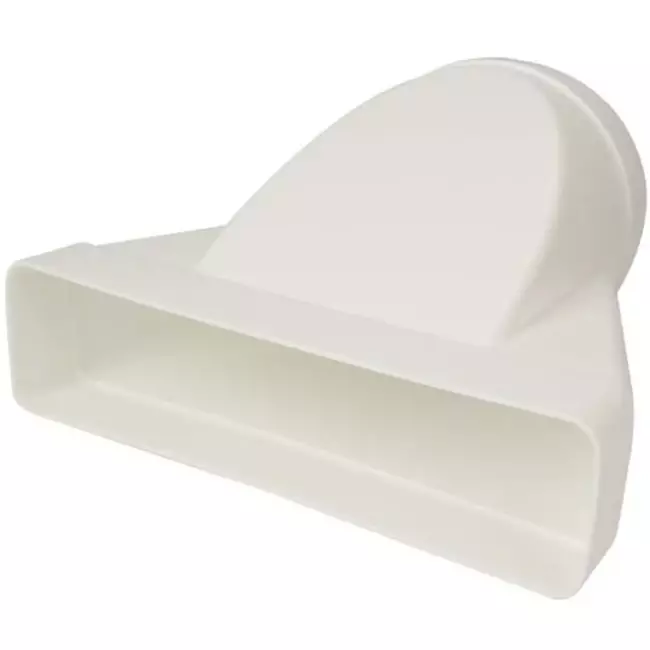 Riduttore rettangolare in plastica Ø150mm - 220x90mm - KSD29-150