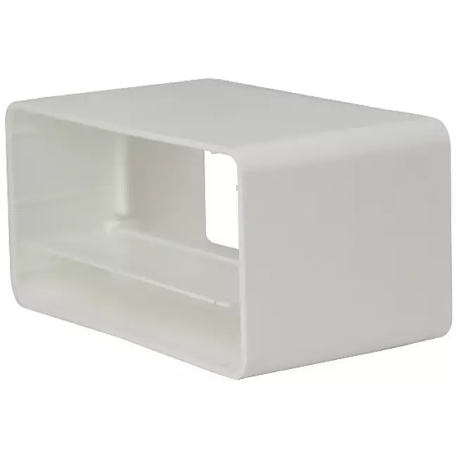 Valvola di non ritorno rettangolare in plastica 110x55 - KV