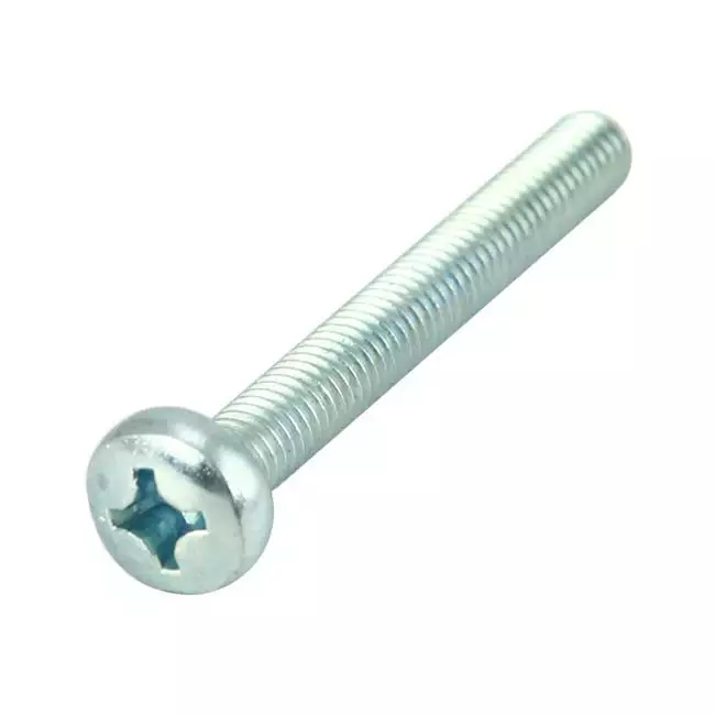 Vite di metallo M6 x 50 mm - Testa a croce - Confezione da 200 pezzi