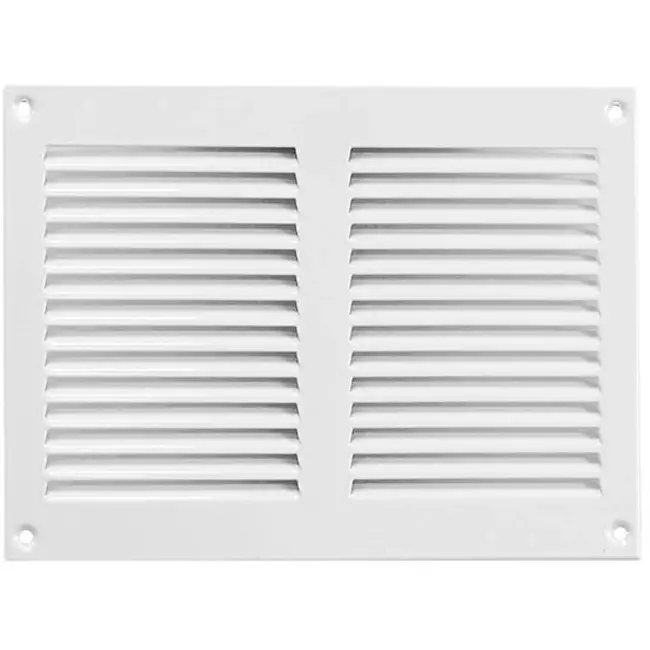 Griglia metallica 200x150 mm bianca - MR2015