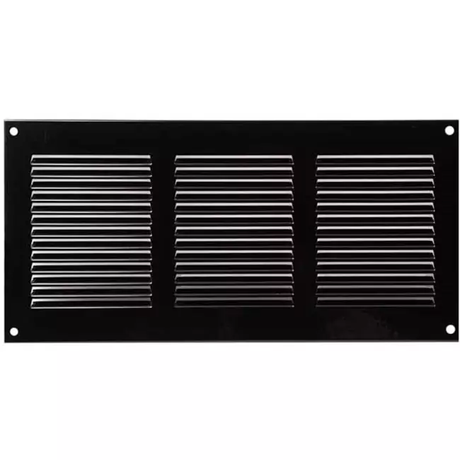 Griglia metallica 300x150 mm nera - MR3015M - RAL9005