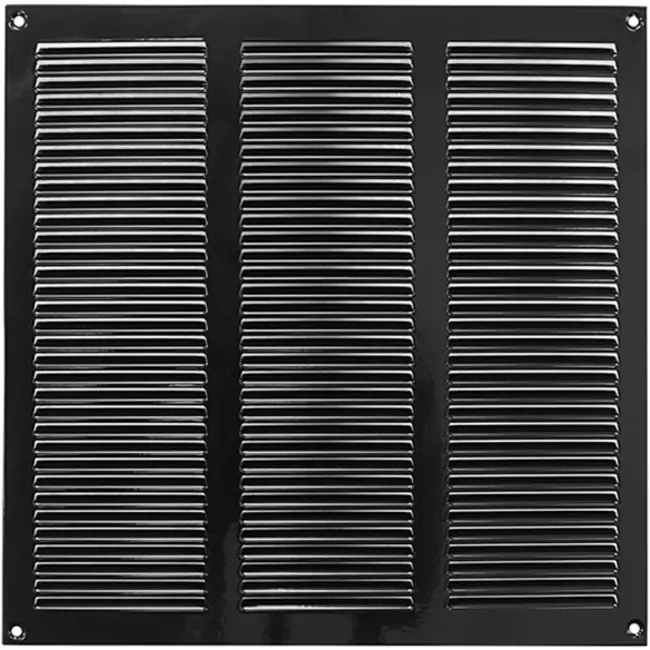 Griglia metallica 300x300 mm nera - MR3030M - RAL9005