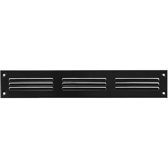 Griglia metallica 300x50 mm nera - MR305M - RAL9005