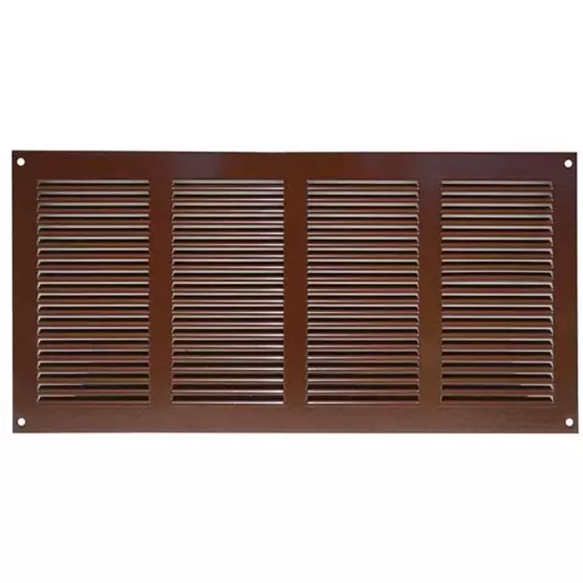 Griglia metallica 400x200 mm marrone - MR4020B