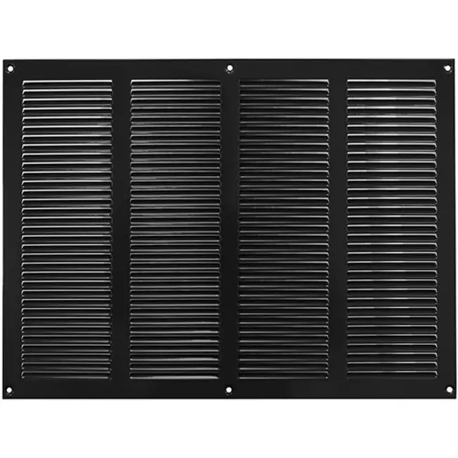Griglia metallica 400x300 mm nera - MR4030M - RAL9005