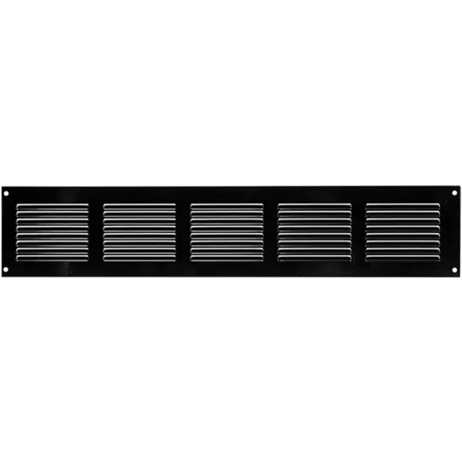 Griglia metallica 500x100 mm nera - MR5010M - RAL9005