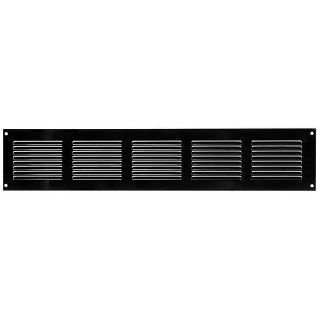 Griglia metallica 500x100 mm nera - MR5010M - RAL9005