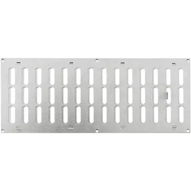 Griglia metallica regolabile 500x200 mm zincata - MR5020RZn