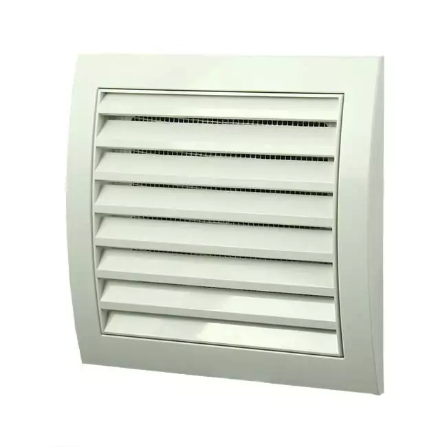 Griglia da muro 150x150 bianca - N10