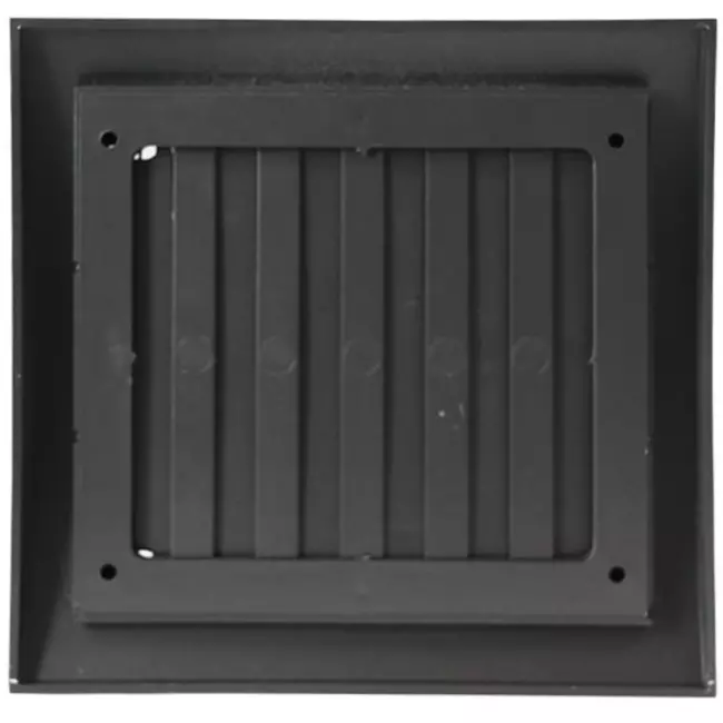Griglia a muro regolabile 190x190 mm antracite - N12RA