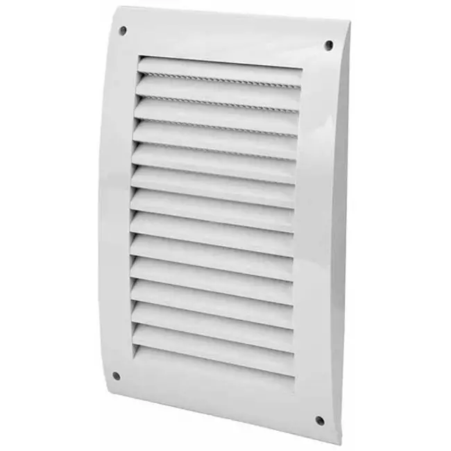 Griglia a muro 250x170 mm bianca - N25
