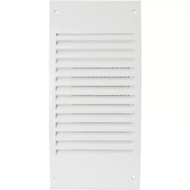 Griglia a muro 300x140 mm bianca - N30