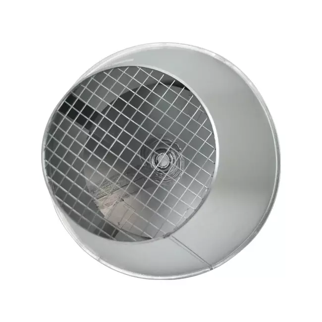 Cappello antivento tondo 315 mm sendzimir zincato