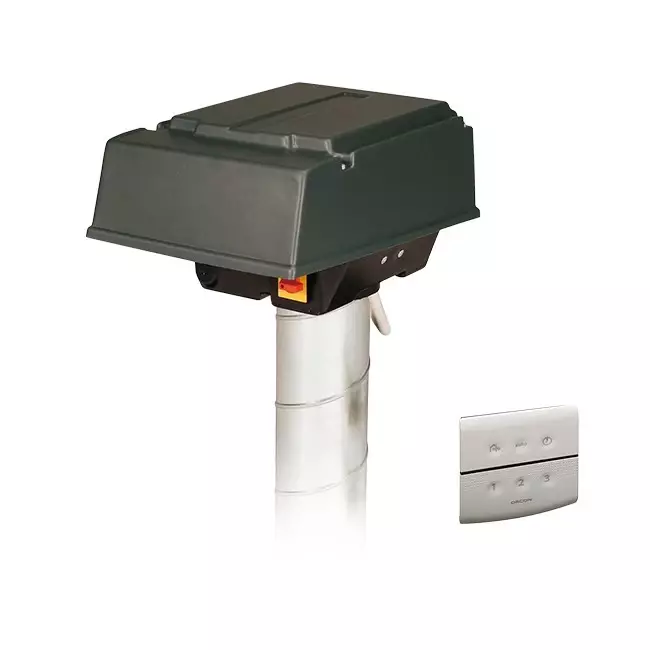 Orcon ventilatore da tetto canalizzato MPV-10W 420 m³/h con controllo RFT