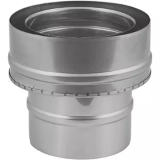 Pezzo di transizione DP/PS diametro 100 mm (100/150) I316L/I304 (D 0,5/0,6)