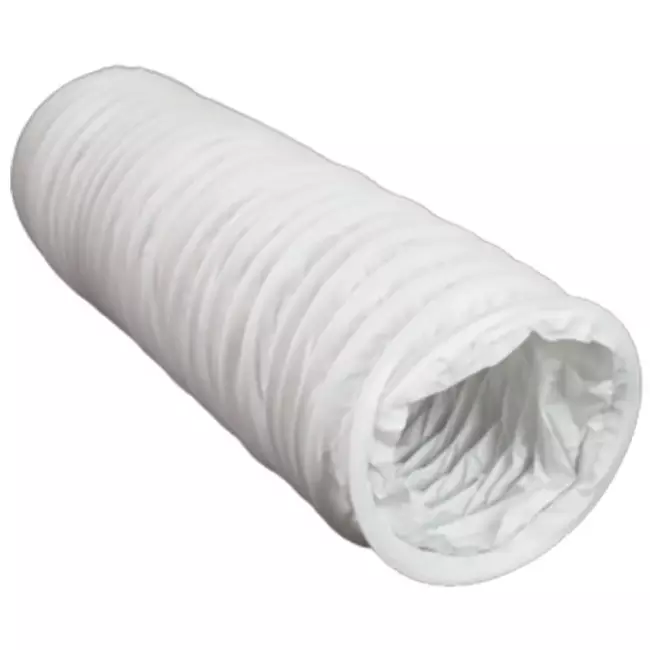 Tubo di ventilazione flessibile bianco 150 mm (6 metri)