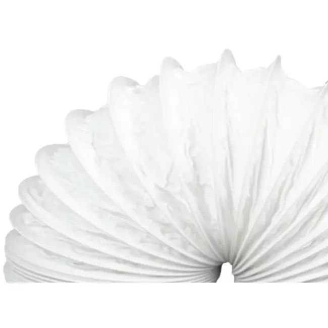 Tubo di ventilazione flessibile bianco 150 mm (6 metri)