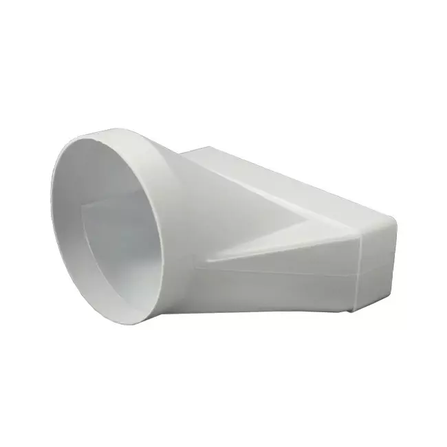 Riduttore rettangolare in plastica Ø 125 mm - 220X55 mm - KSD25-125
