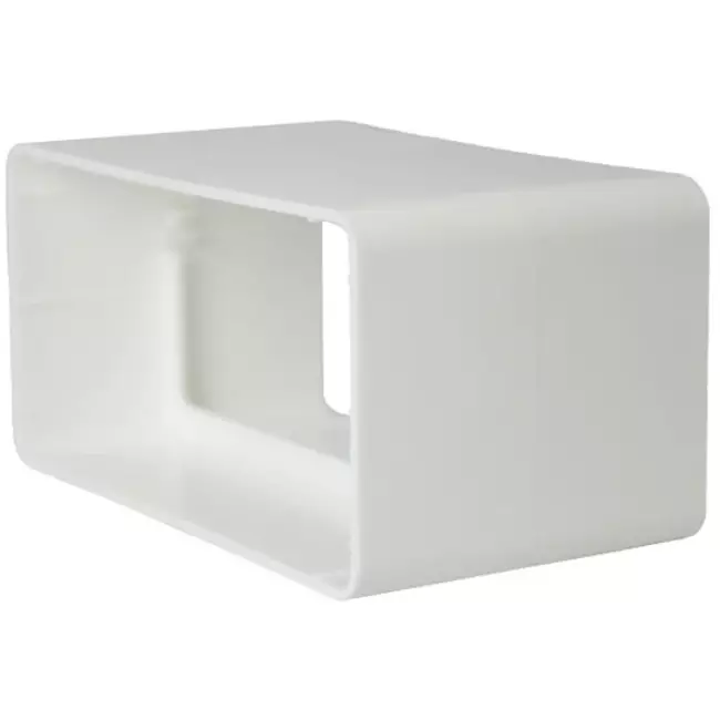 Connettore rettangolare in plastica 110x55 - KS
