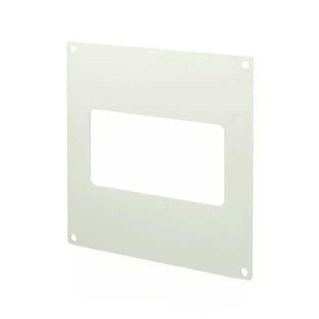 Flangia a parete rettangolare in plastica 110x55 - KF