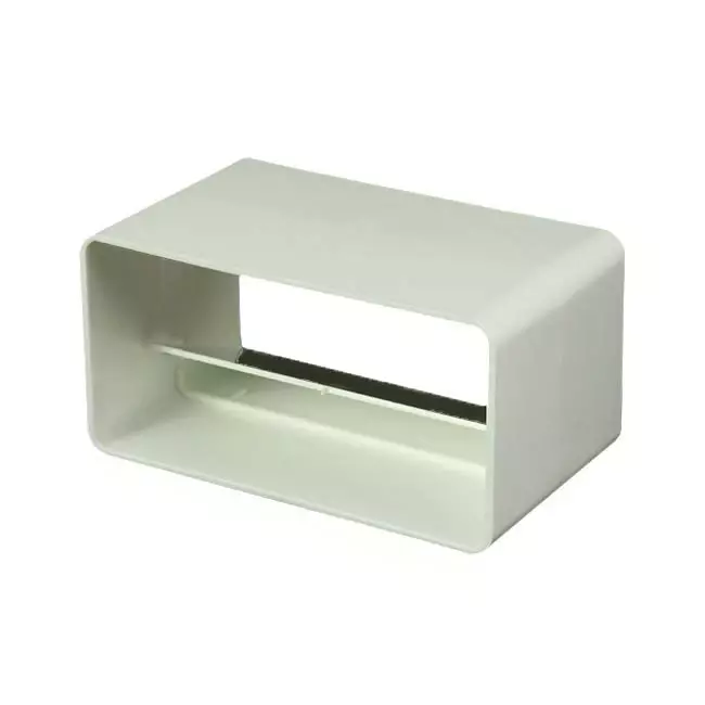 Valvola di non ritorno rettangolare in plastica 110x55 - KV