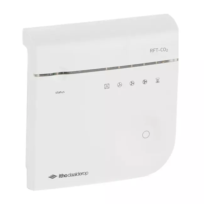Sensore di CO2 Itho Daalderop RFT a superficie con controllo 230V