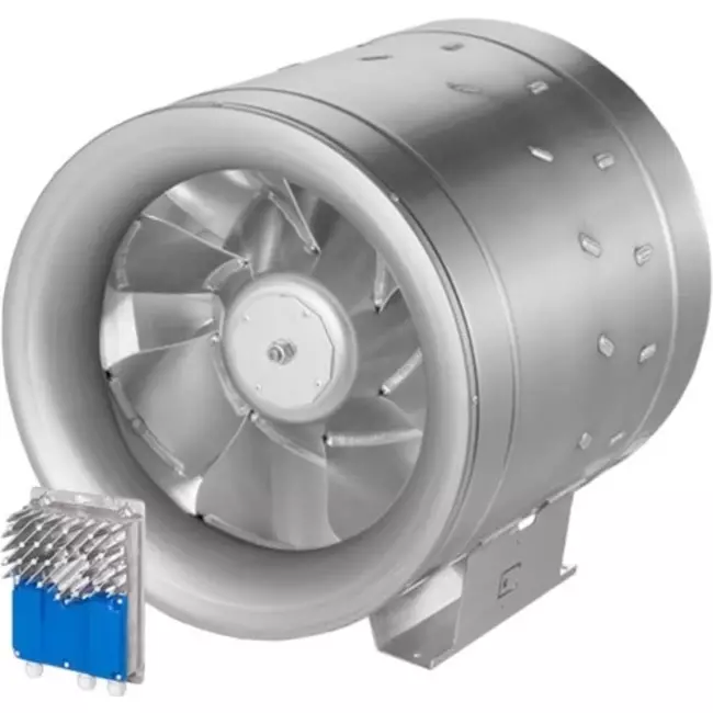 Aspiratore a tubo Ruck Etaline motore EC 104540 m³/h ? 500 mm - EL 500 EC O 01