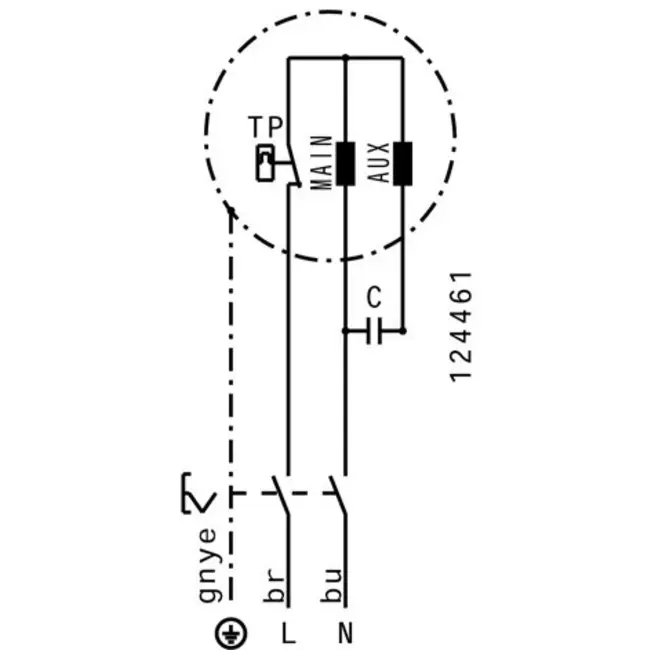 Aspiratore da tetto Ruck DHA orizzontale con interruttore di isolamento 2180 m³/h - DHA 315 E4P 42