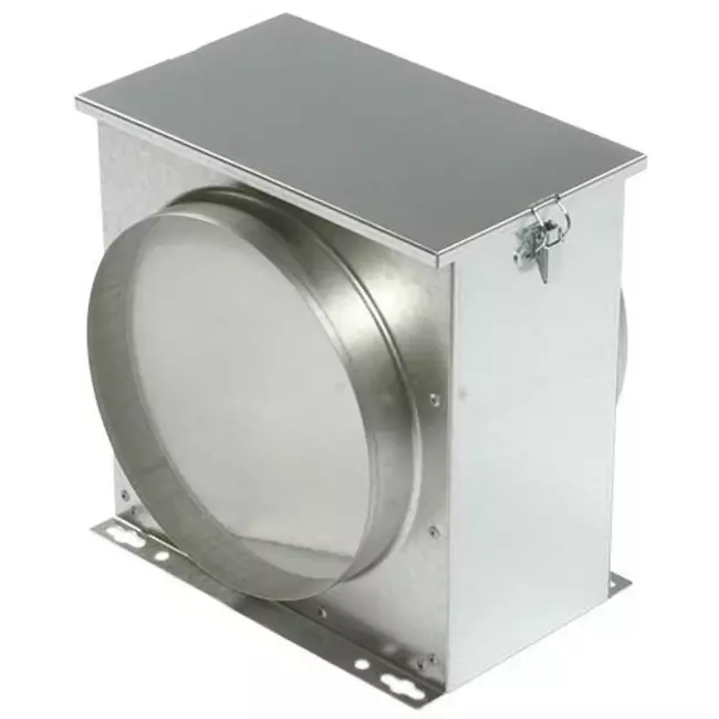 Scatola filtro aria Ruck con filtro in fibra Ø 160 (FV 160)