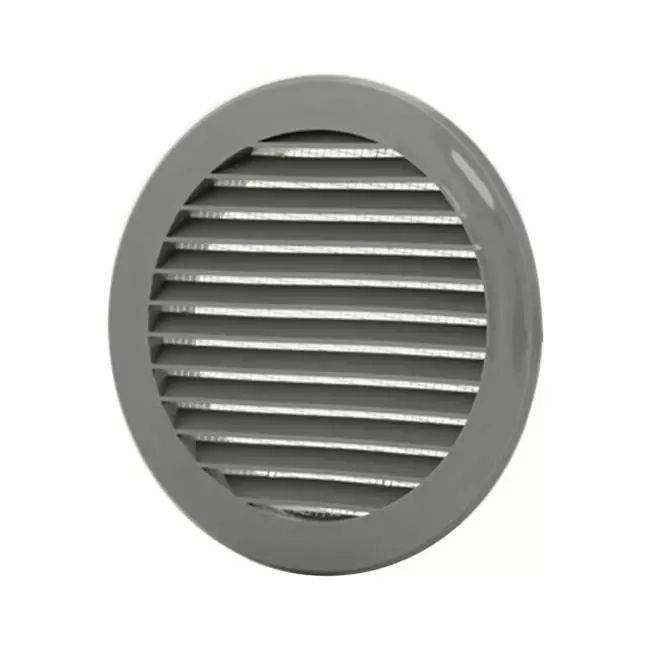 Diametro griglia con alette: 100 mm grigio - VR100P