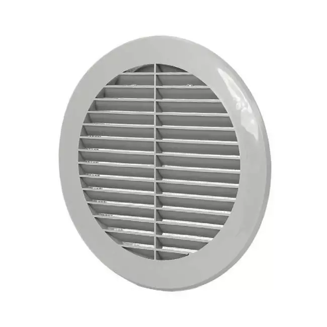 Diametro griglia con alette: 150 mm grigio - VR150P