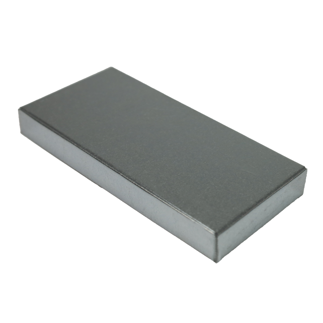 Coperchio 220x80 mm per tubo rettangolare