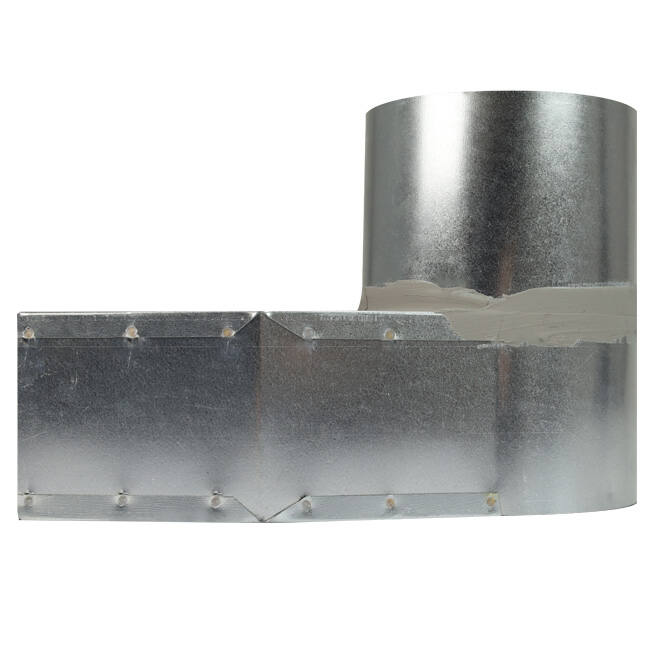 Angolo di ardesia 220x80 mm a diametro 125 mm per canalizzazione