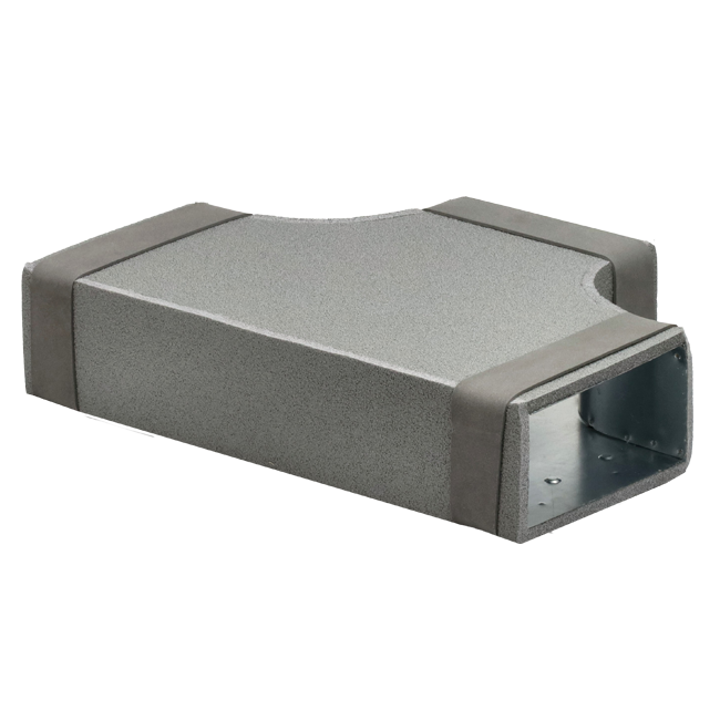 Termodotto pezzo a T 90 gradi 300x80 - 300x80 per canalizzazione