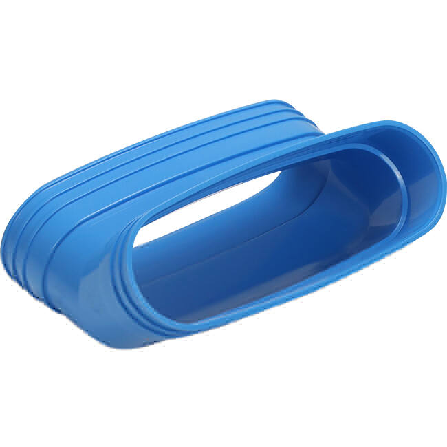 Wavin Ventiza Curva 45 gradi PVC ovale 195x80 mm verticale M/M