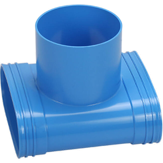Wavin Ventiza Ramo T in PVC ovale 195x80x100 per diametro 125 mm M/M/M