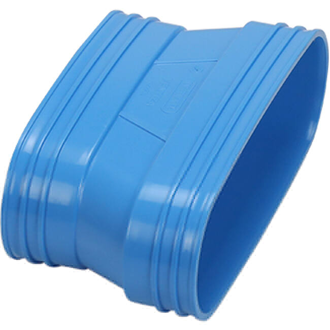 Wavin Ventiza Riduzione PVC ovale 235x80 mm a 195x80 mm M/M