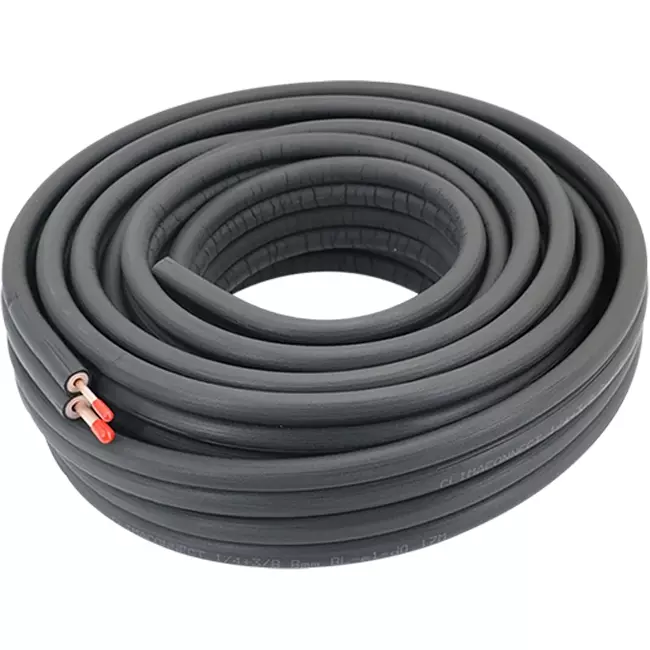 Tubo di raffreddamento isolato ClimaConnect Duo 1/4-3/8 rotolo 20 metri