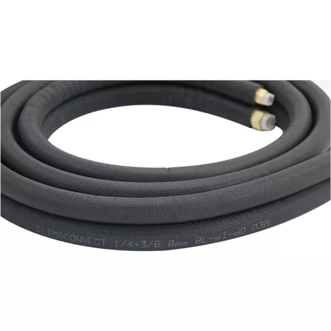 Set di tubi di raffreddamento ClimaConnect con raccordi svasati  1/4-3/8, lunghezza 3 metri