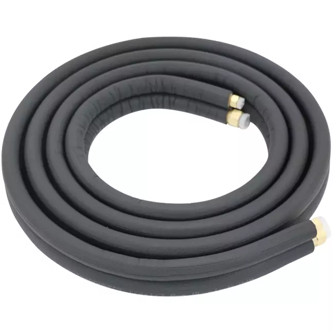 Set di tubi di raffreddamento ClimaConnect con raccordi svasati  1/4-3/8, lunghezza 4 metri