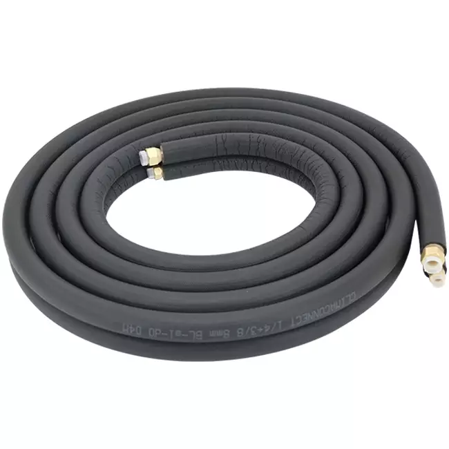 Set di tubi di raffreddamento ClimaConnect con raccordi svasati  1/4-3/8, lunghezza 5 metri
