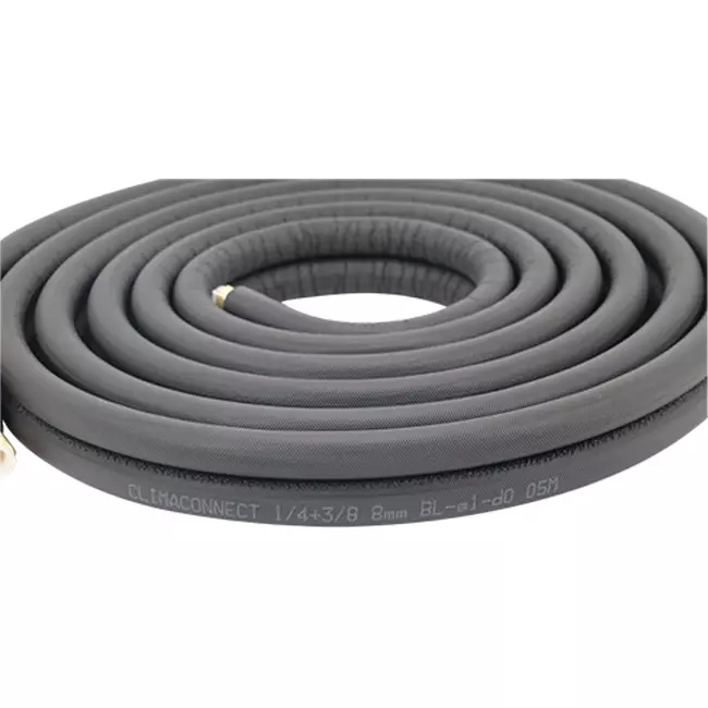 Set di tubi di raffreddamento ClimaConnect con raccordi svasati  1/4-3/8, lunghezza 6 metri