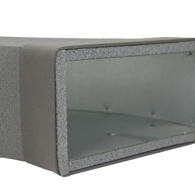Termodotto curva 90 gradi 170x80 orizzontale per canalizzazione