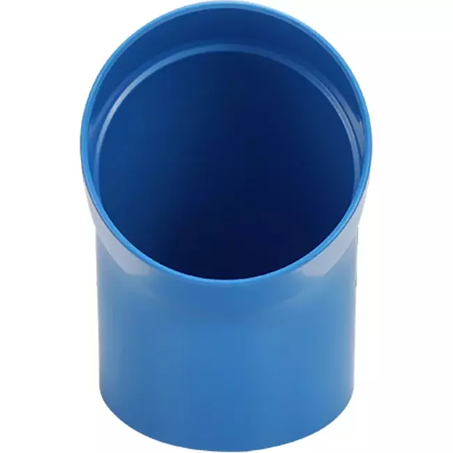 Wavin Ventiza curva 45 gradi PVC rotonda per diametro 125 mm M/S